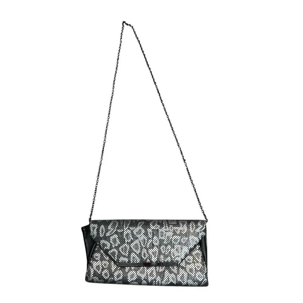 Vintage 80s La Regale Animal Print Evening Clutch Purse Glam Retro Luxury Dressy